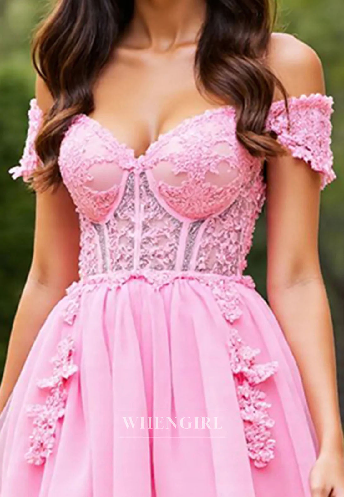 Candy Pink Sweetheart Appliqued Lace Sleeveless A-Line Short Homecoming Dress