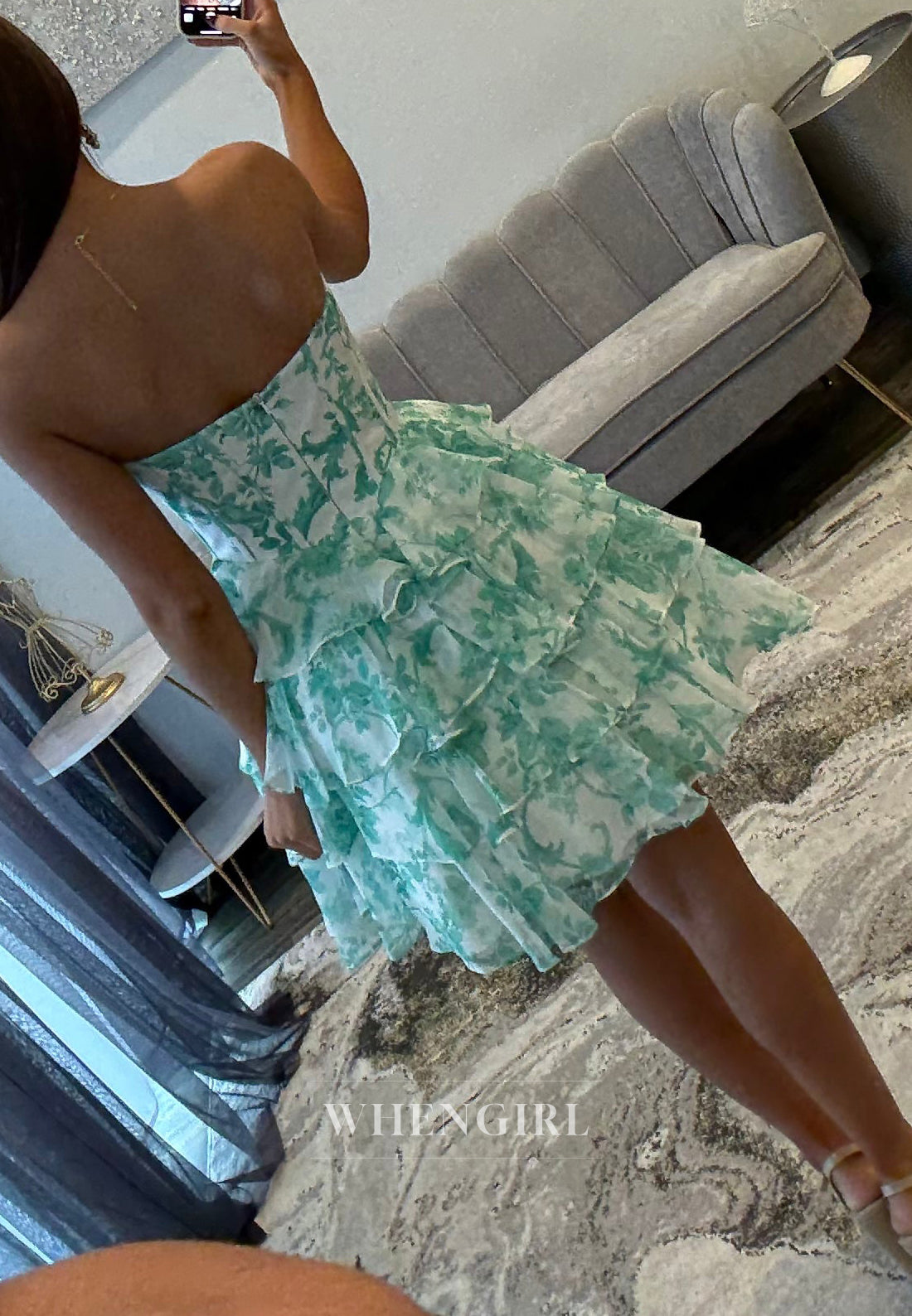 Sweetheart Beaded Sweetheart Sleeveless Pleated Multi Tiered Back Zipper A-Line Short Homecoming Dress