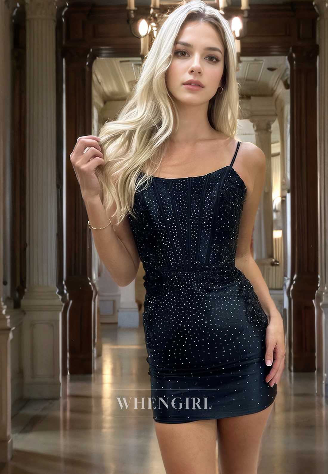 Sheath Strapless Sleeveless Straps Pleated Beaded Back Zipper Homecoming Dress