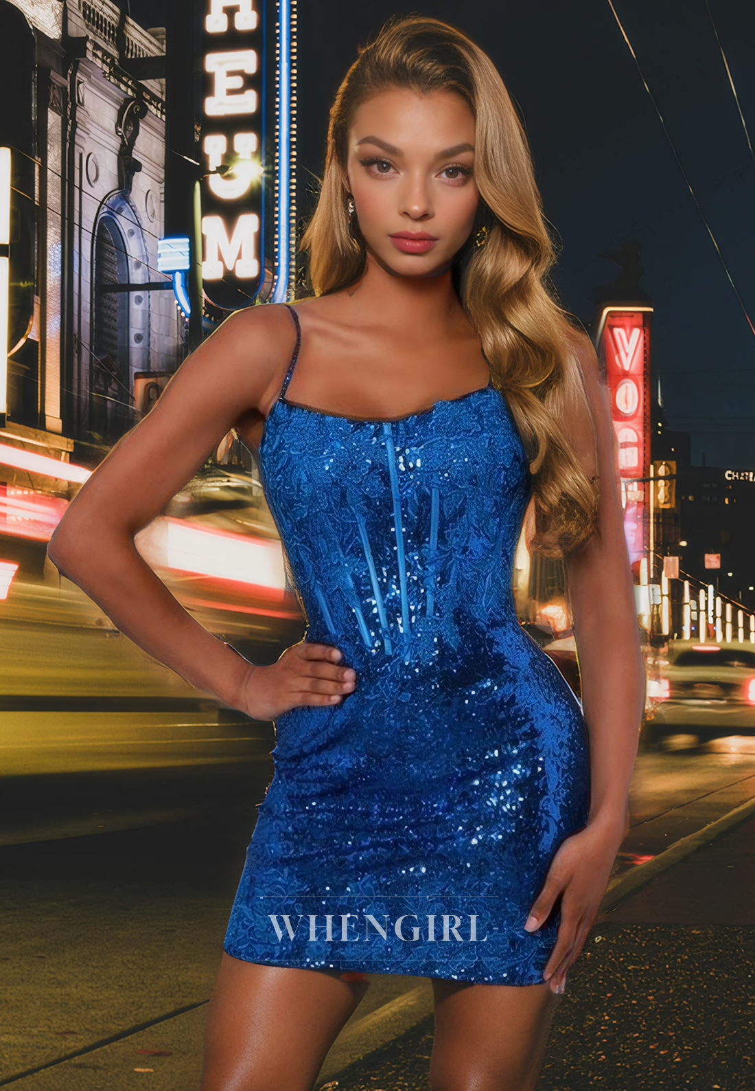 Sheath Strapless Straps Sleeveless Fully Sequines Appliques Pleated Back Zipper Homecoming Dress