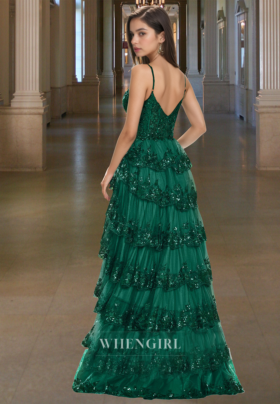 Sparkly Appliques Lace Formal Dress A-Line Sweetheart Straps Pleats Prom Dress