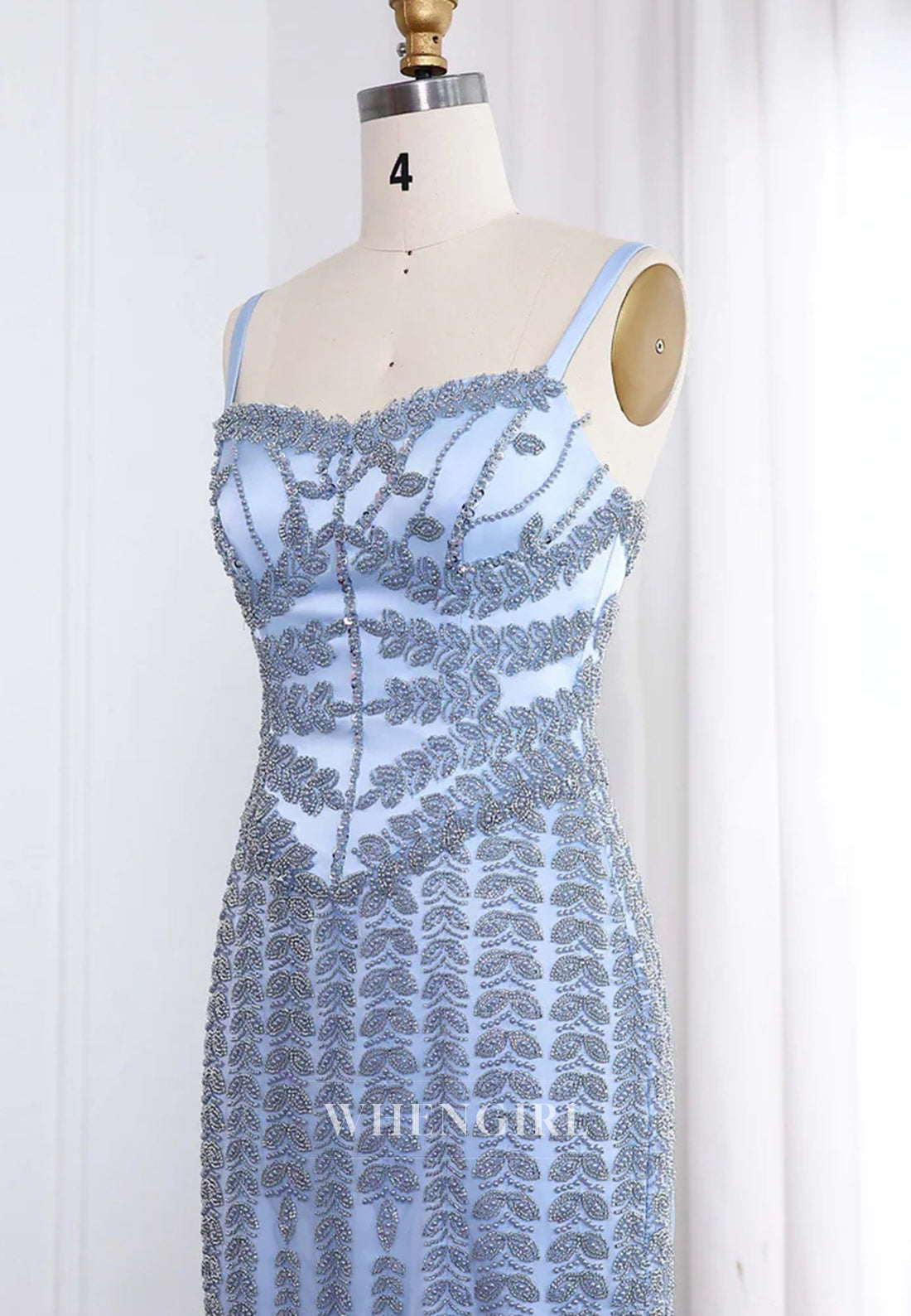 Sheath Sweetheart Sleeveless Beaded Back Zipper Vine Floor Length Formal Evening Gown