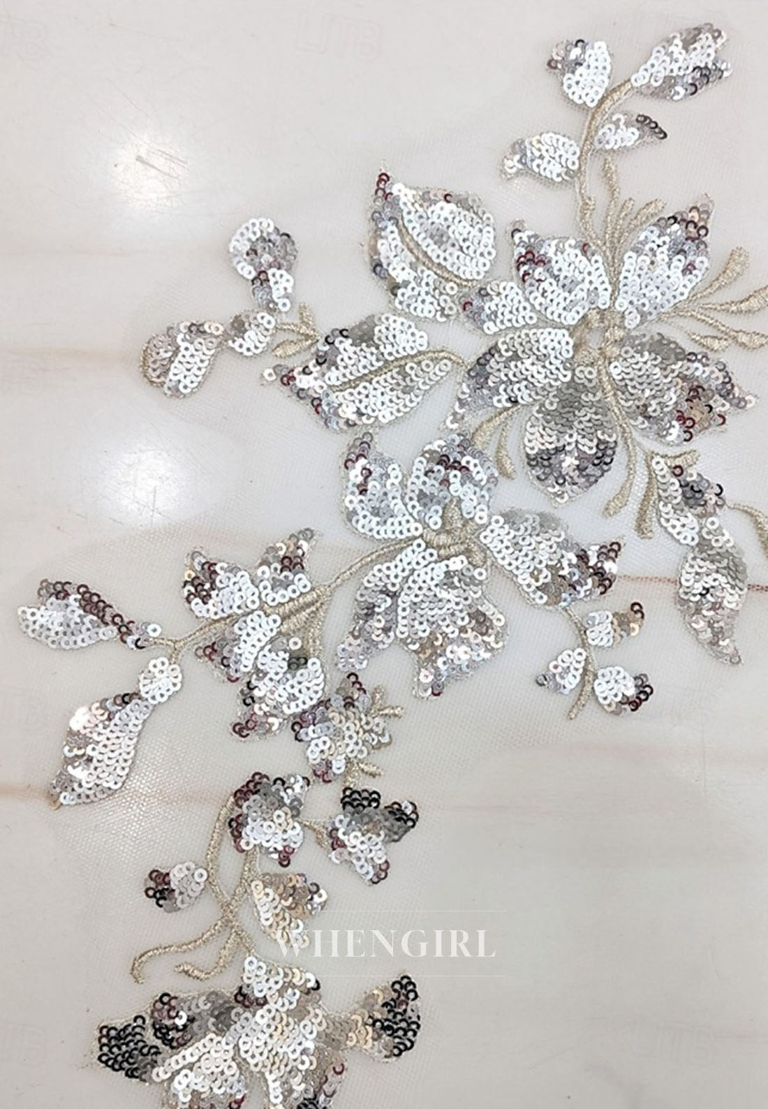 Column Embroidery One Shoulder Ruched Mother of the Bride Dress