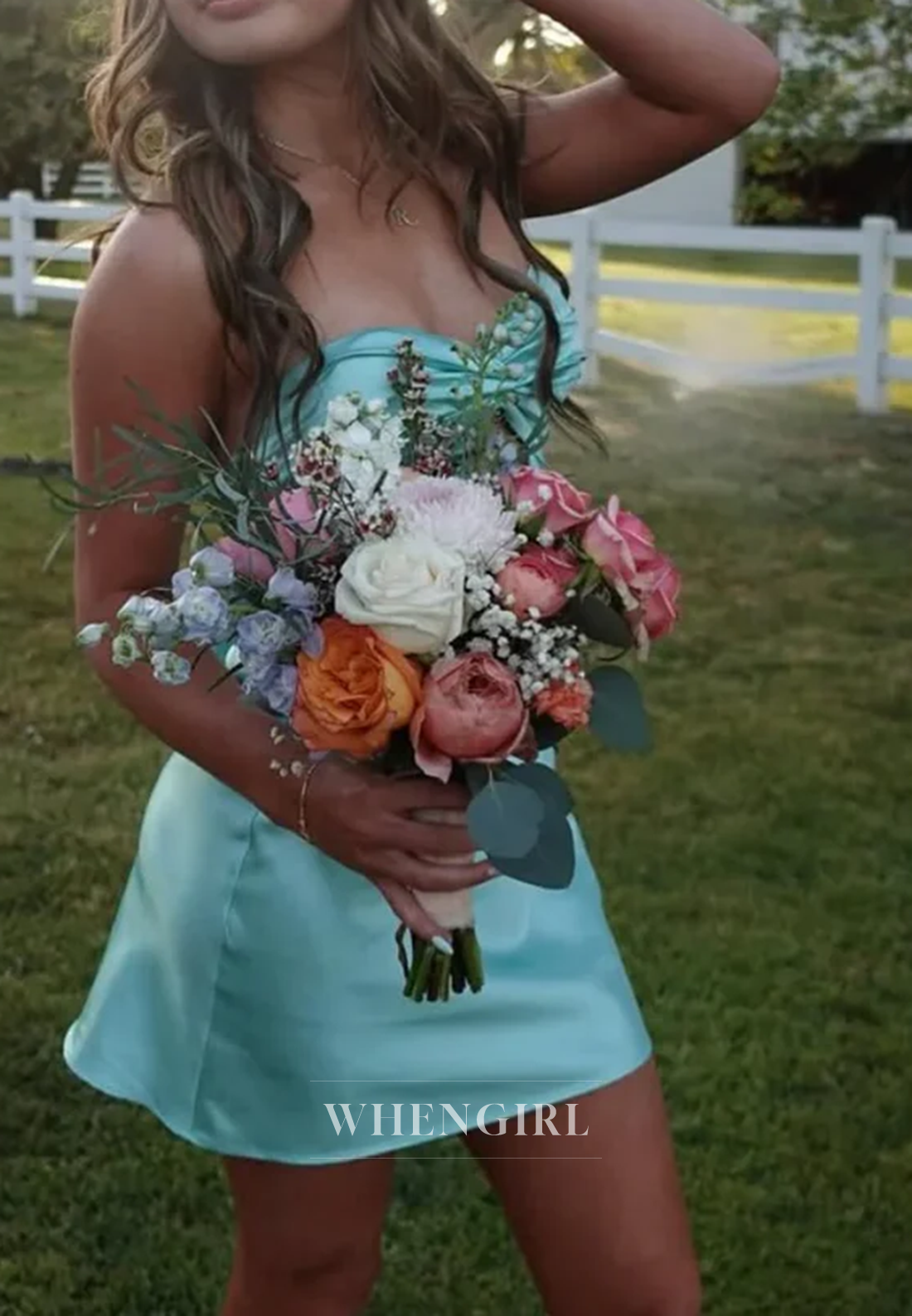 Sweetheart Sleeveless Cut Out Strapless Sheath Short Homecoming Dress
