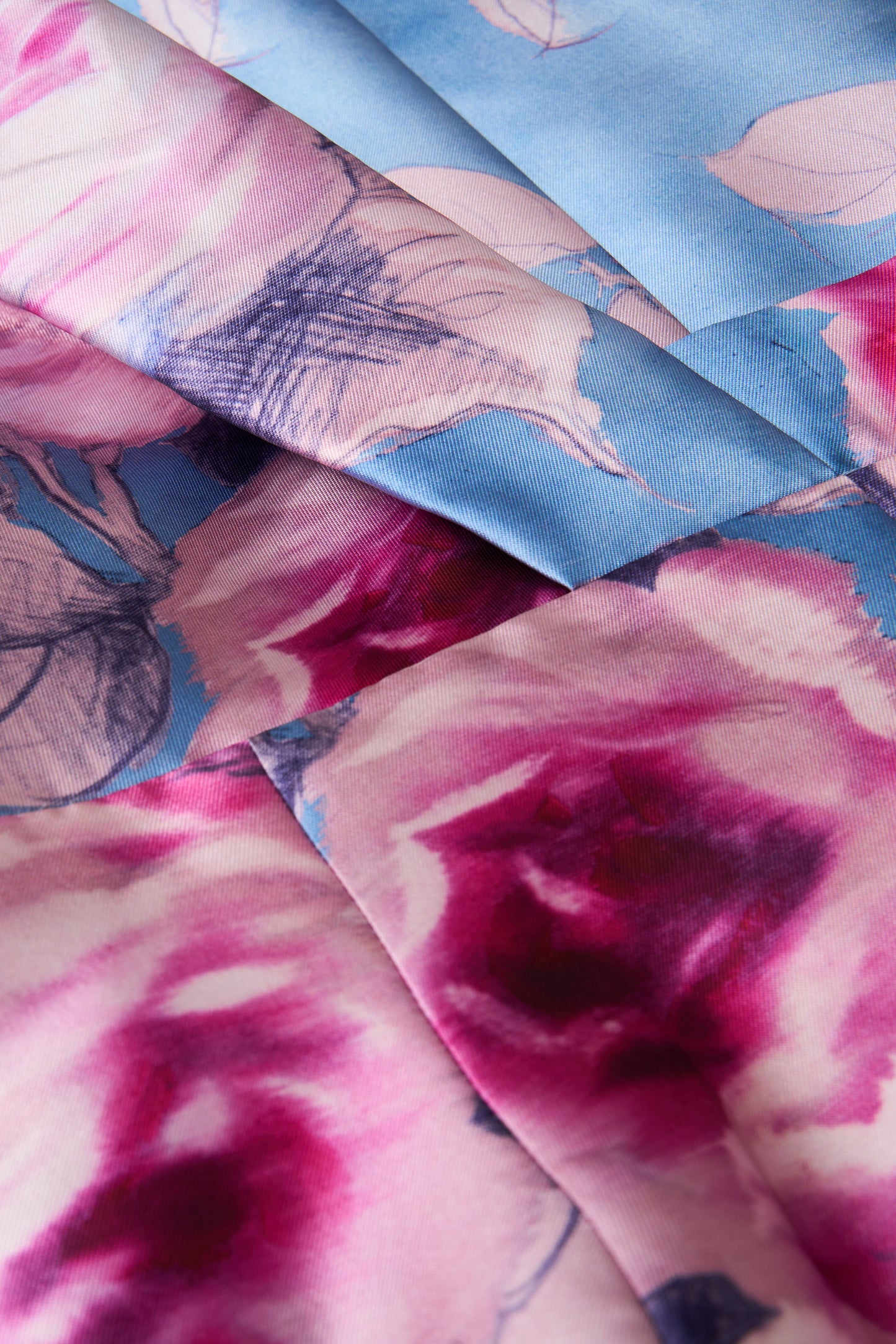 Tube Top Floral Printed Slit Floor Length Mother of the Bride Dress