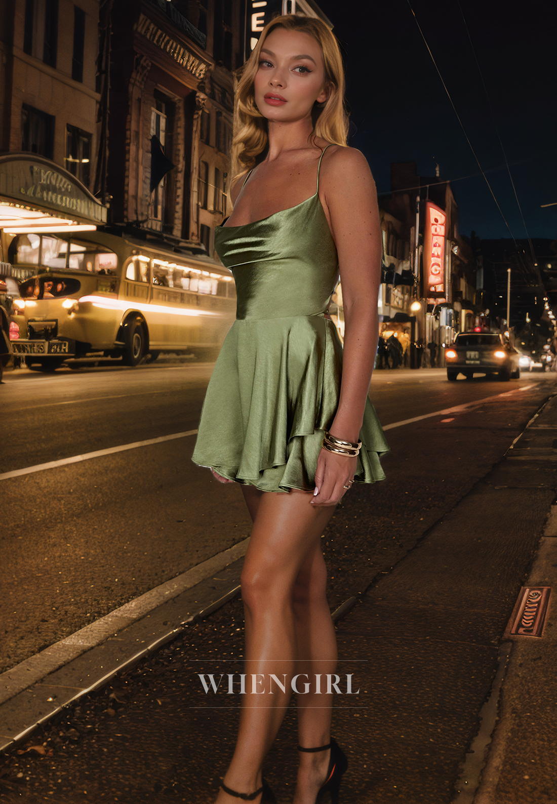 Sexy & Hot A-Line Strapless Straple Sleeveless Open Back Homecoming Dress