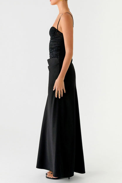 Trendy Mermaid Spaghetti Straps Light Pink Long Prom Dress with Lace