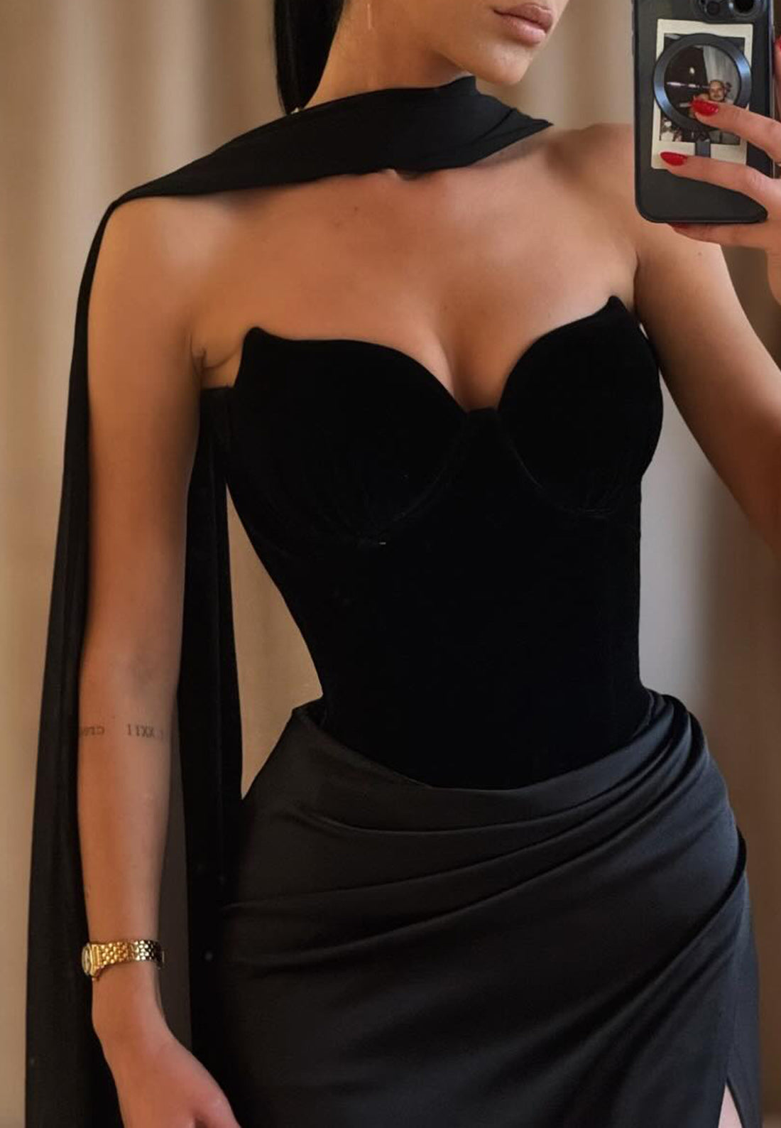 Elegant Sweetheart Sheath Sleeveless Satin Pleats Prom Formal Dress with Side Slit