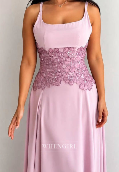Chiffon A-Line Gown with Sequin Bodice & Cape