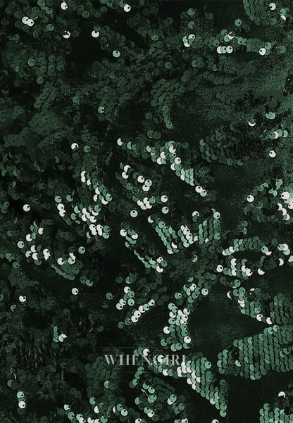 A-Line V Neck Sleeveless Beaded Mother of the Bride Dress